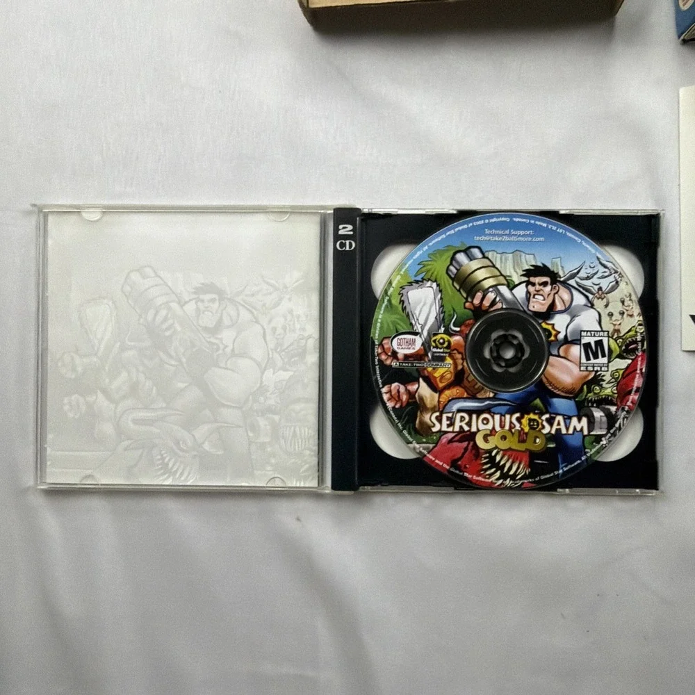 Serious Sam: Gold (PC, 2003) USA VERSION! AUTHENTIC!